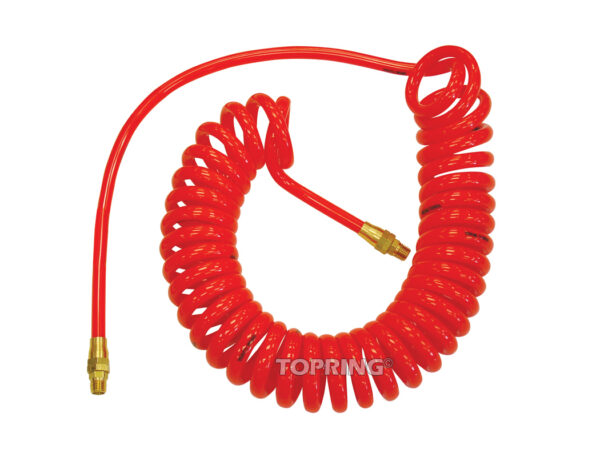 TOPRING 17.620 Hose 1/4 x 25' x 1/4(M)NPT Red FLEXCOIL