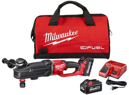 MILWAUKEE 2811-22 M18 Fuel 1/2 Super Hawg Right Angle Drill w