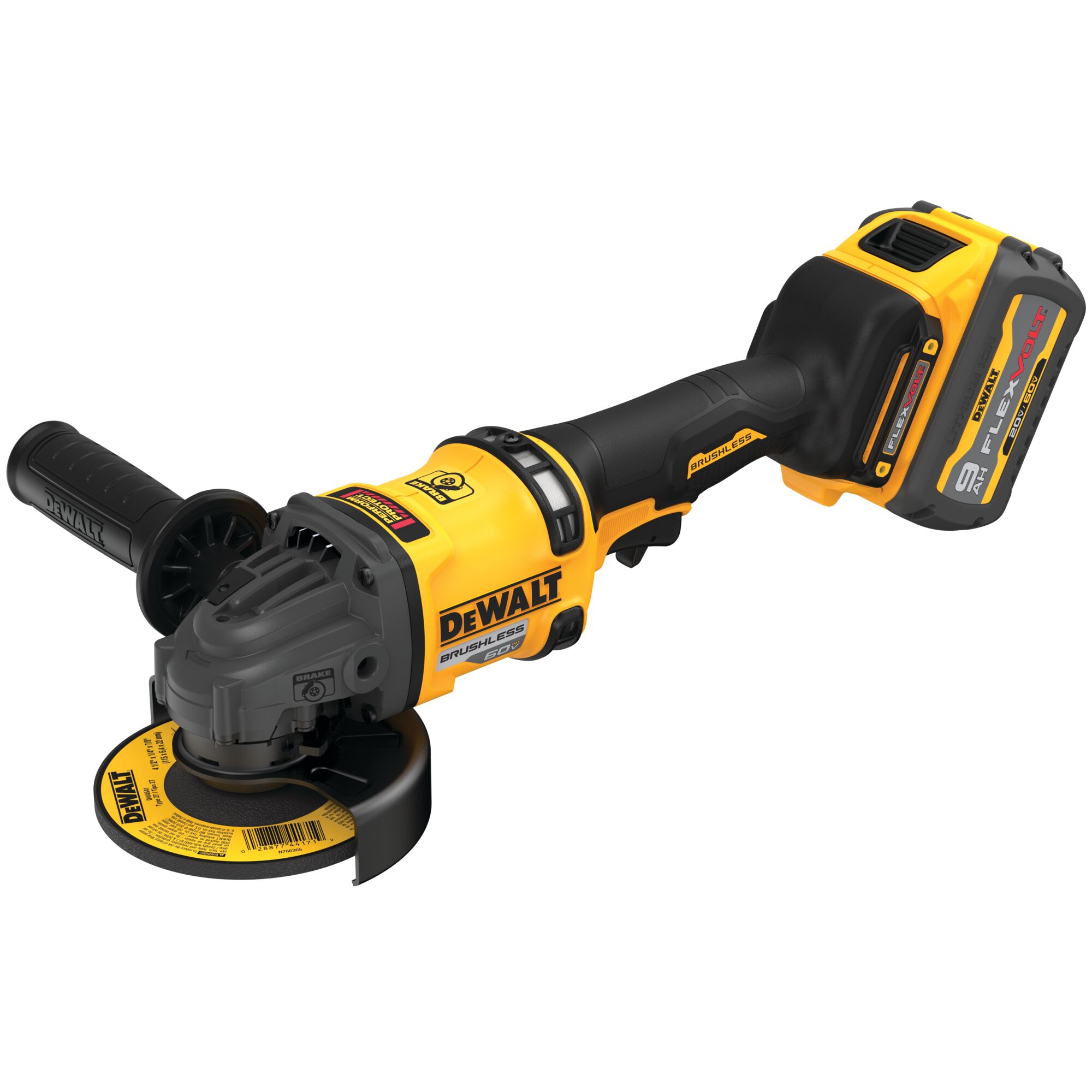 Dewalt 54v grinder deals kit