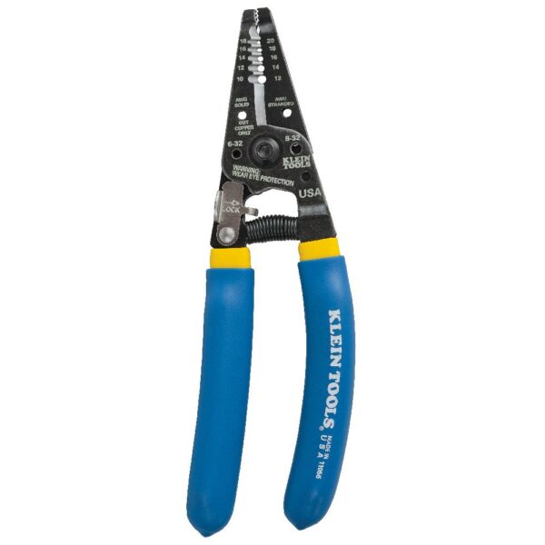 KLEIN 11055 Wire Stripper/Cutter 10-18 AWG Solid 12-20 AWG Stranded