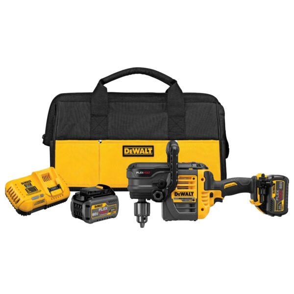 DEWALT DCD460T2 60V MAX Flexvolt Stud & Joist Drill Kit w/2 Batteries & Charger