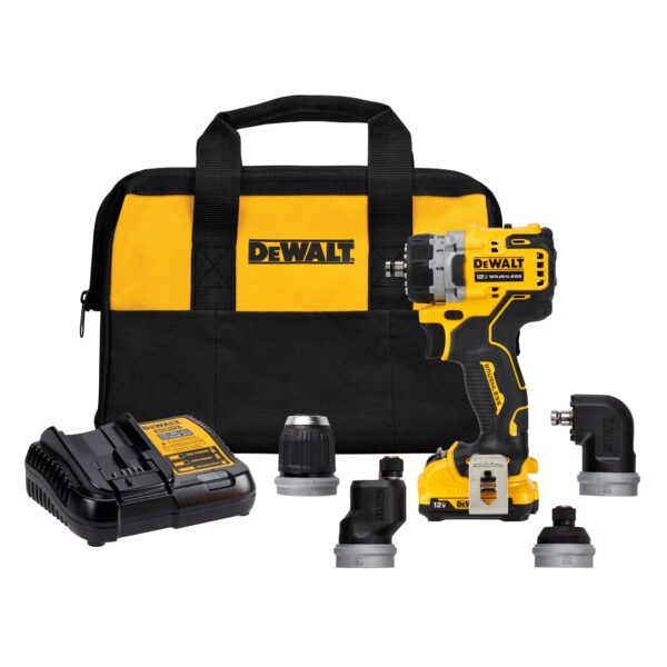 DEWALT DCD703F1 - 12V MAX Xtreme Multi-Head 5-in1 Drill/Driver Kit