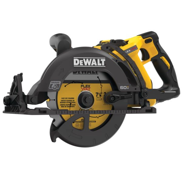 DEWALT DCS577X1 Flexvolt 60V MAX XR Rear Handle 7-1/4" Circular Saw Kit - Image 2