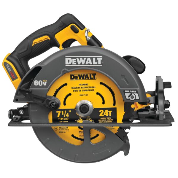 DEWALT DCS578B Flexvolt 60V Brushless 7-1/4" Circular Saw Tool Only