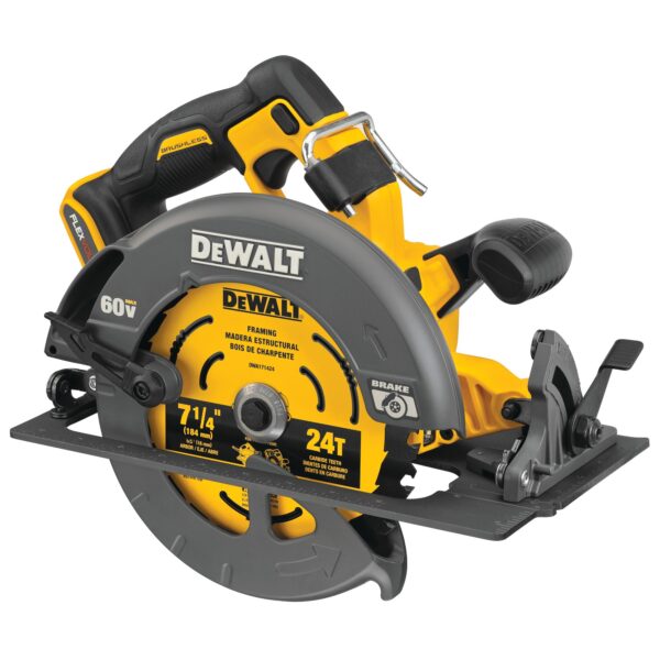 DEWALT DCS578B Flexvolt 60V Brushless 7-1/4" Circular Saw Tool Only - Image 2