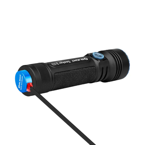 OLIGHT O-SEEKER3PRO-BK-CA Seeker 3 PRO EDC Rechargable Bright Flashlight (Black) - Image 5