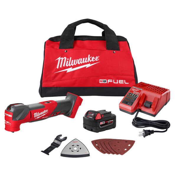 MILWAUKEE 2836-21 M18 Fuel Oscillating Multi-Tool Kit