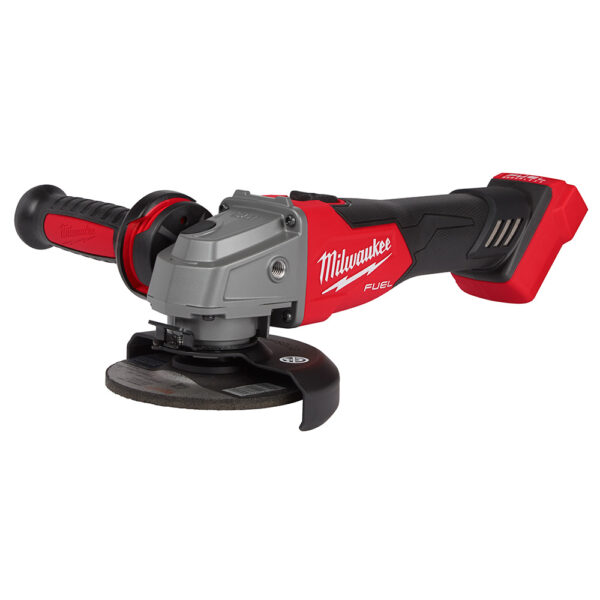 MILWAUKEE 2881-20 M18 Fuel Grinder 4-1/2" - 5" w/Slide Switch Tool Only Gen 2 - Image 2