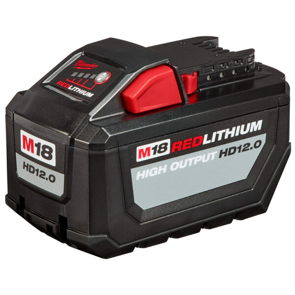 MILWAUKEE 48-11-1812 M18 High Output RedLithium 12.0Ah Battery Pack