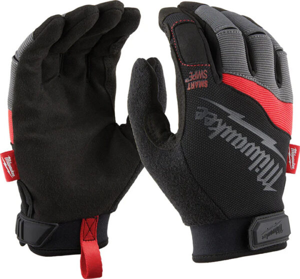 MILWAUKEE 48-22-872 Performance Workgloves, w/Lanyard Loop, Velcro Closure - 2XL