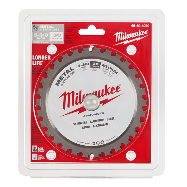 MILWAUKEE 48-40-4070 5-3/8" 30T Ferrous Metal Blade