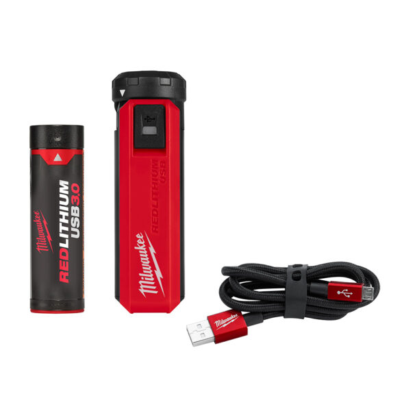 MILWAUKEE 48-59-2013 RedLithum USB Charger & Portable Power Source Kit