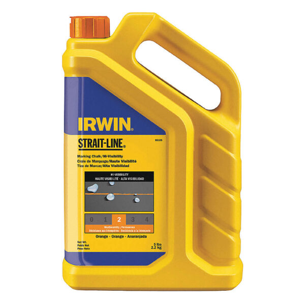 IRWIN 65105 Hi-Vis Orange Chalk 5lb