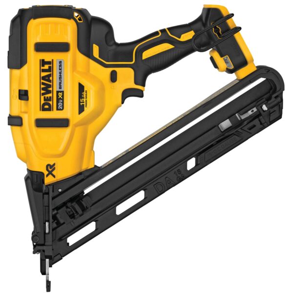 DEWALT DCN650B 20V MAX 15 GA Angle Finish Nailer Tool Only