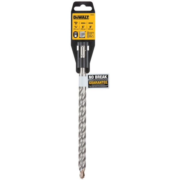 DEWALT DW5453 Concrete Drill Bit - 3/4" x 6" x 8" Rock Carbide SDS+