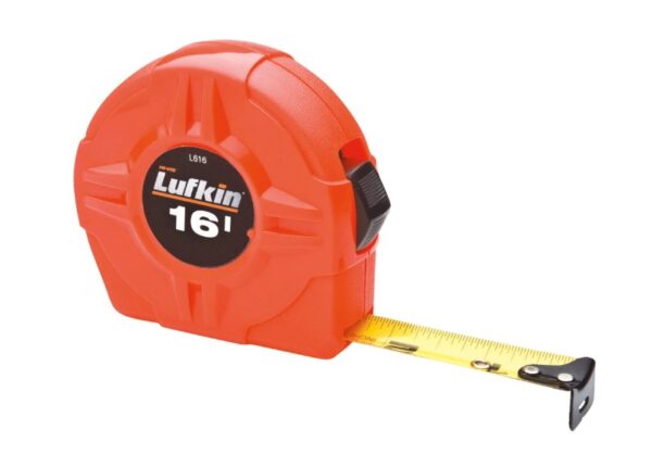 LUFKIN L616N Tape Measure 3/4" x 16' Orange Case