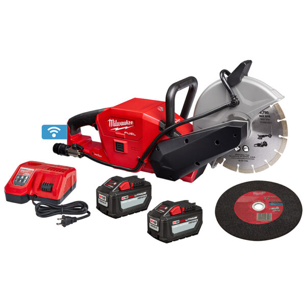 MILWAUKEE 2786-22HD M18 Fuel 9" Cut-Off Saw w/One-Key Kit