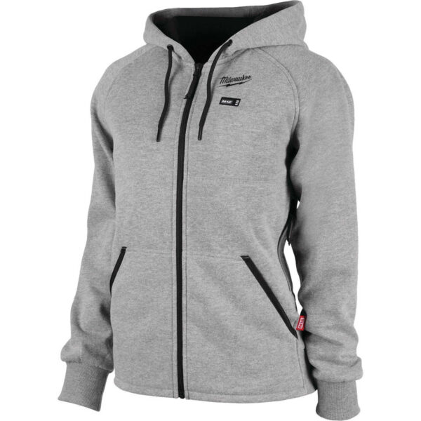 MILWAUKEE 336G-212X M12 Grey Womens Heated Hoodie Kit - 2XL