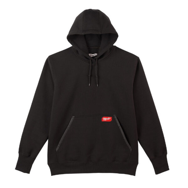 MILWAUKEE 350B-S HD PULLOVER HOODIE - BLACK S