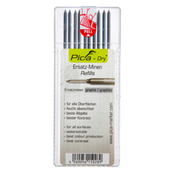 PICA 4030 Dry Refill Leads Water Soluble (Graphite 2B)