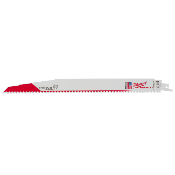 MILWAUKEE 48-00-5027 12" 5/8 TPI Ax Super Sawzall Blades (5Pk) - Image 2