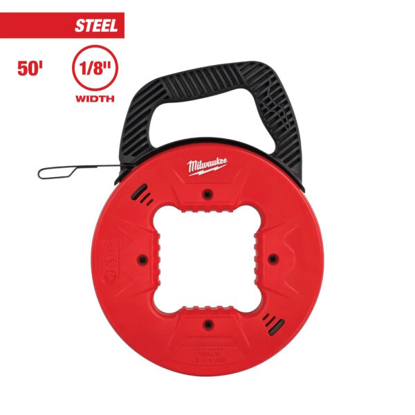 MILWAUKEE 48-22-4172 50' 1/8" Steel Fish Tape