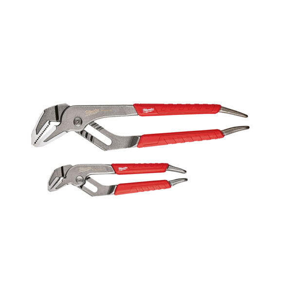 MILWAUKEE 48-22-6330 6" & 10" Comfort Grip Straight Jaw Pliers Set