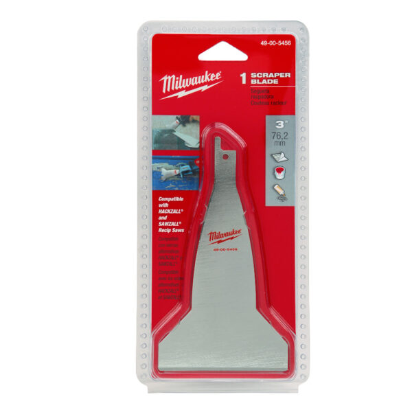 MILWAUKEE 49-00-5456 3" Hackzall Scraper Blade