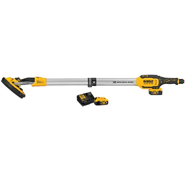 DEWALT DCE800P2 20V MAX Cordless 9" Drywall Pole Sander Kit w/2 - 5.0Ah Bat