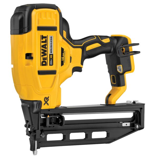 DEWALT DCN662B 20V 16GA Finish Nailer Straight Tool Only - Image 2