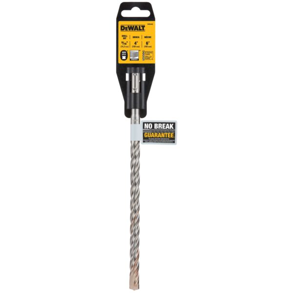 DEWALT DW5442 Concrete Drill Bit - 9/16" x 4" x 6" Rock Carbide SDS+