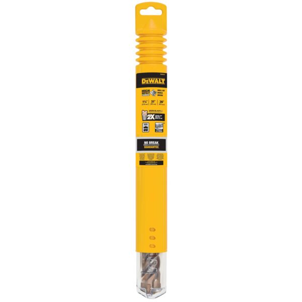 DEWALT DW5824 Concrete Drill Bit - 1-1/4" x 10" x 15" 4 Cutter SDS MAX