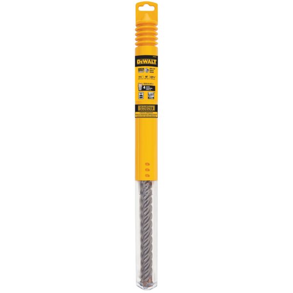 DEWALT DW5830 Concrete Drill Bit - 1-3/4" x 18" x 22-1/2" 4 Cutter SDS MAX