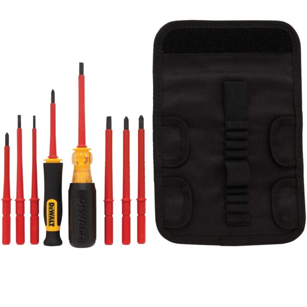 DEWALT DWHT66417 10PC Insulated Screwdriver SET - Image 3