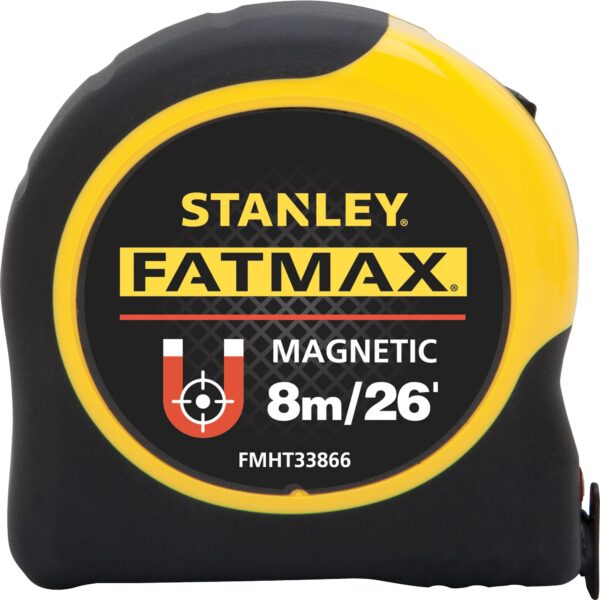 STANLEY FMHT33866 FatMax 8m/26' Tape Measure Magnetic Hook