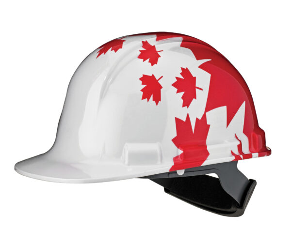 PIP HP241RMPL Hard Hat Nylon Ratchet - Maple Leaf Wrap