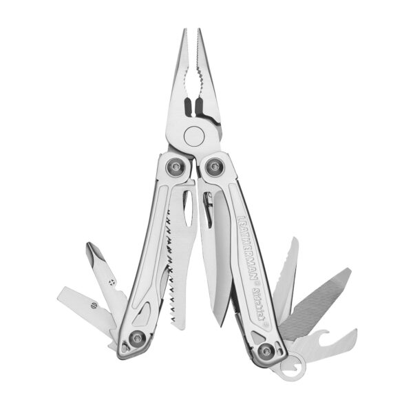 LEATHERMAN 831439 Sidekick Multi Tool 14 Function w/Saw, Stainless Steel