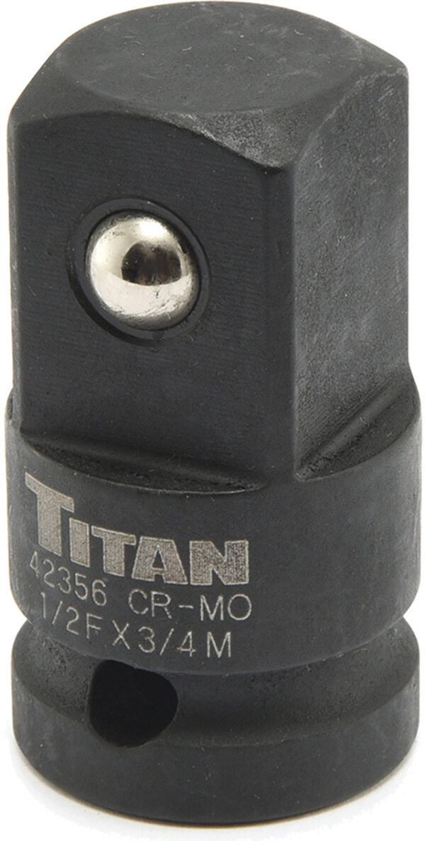 TITAN 42356 - 1/2" x 3/4" Drive Increasing Adapter