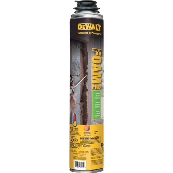 POWERS 08134P-PWR Trigger Foam Pro Window & Door 29oz / 822g