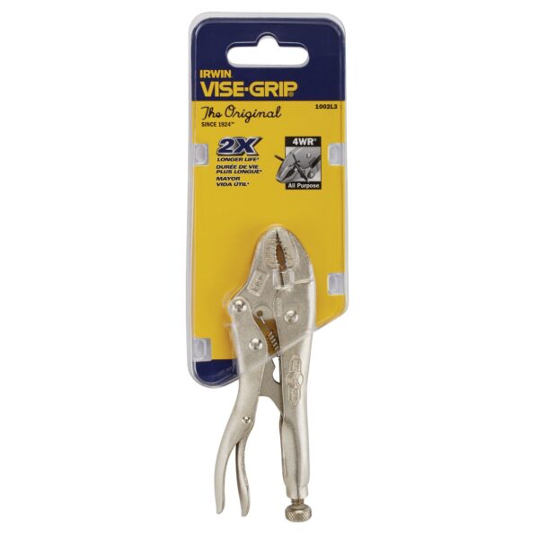 IRWIN 1002L3 5WR-3 Vise Grip 1-1/4" Jaw Capacity 5-Inch Curved Jaw Locking Plier - Image 2