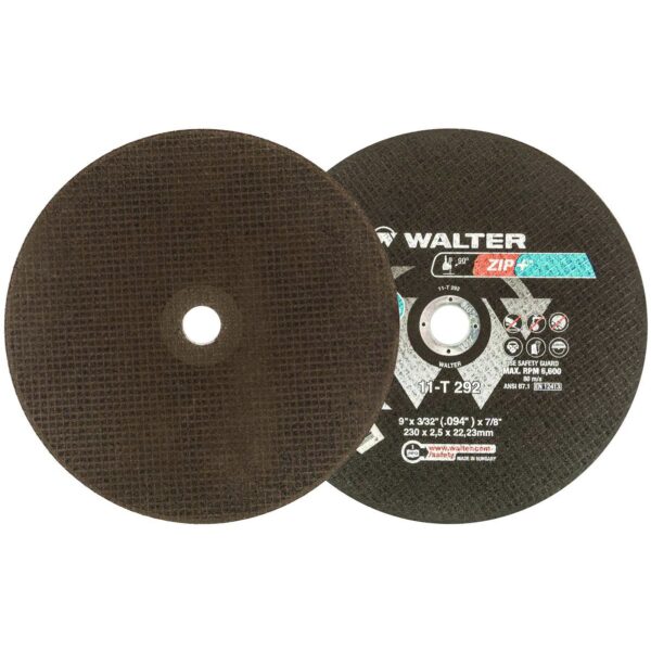 WALTER 11T292 - 9" x 3/32" Zipcut T1