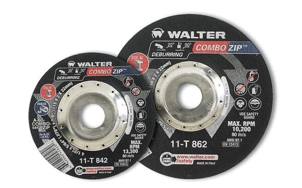 WALTER 11T862 - 6" x 5/64" Combo Zip