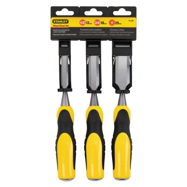 STANLEY 16-300 Chisel Wood 3PC Set