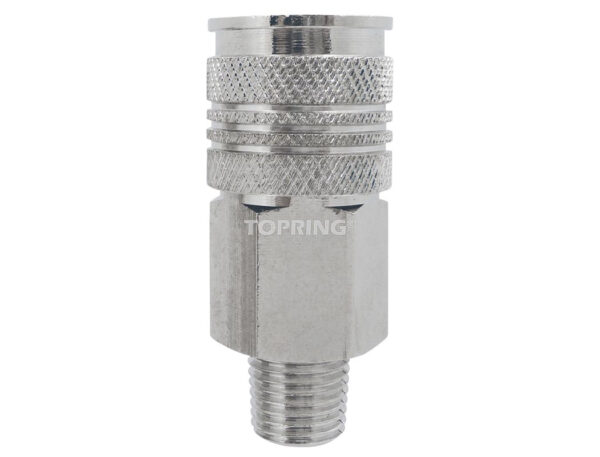 TOPRING 20.642 Coupler UNIQUIK (5in1) 1/4(M)NPT Nickel/B