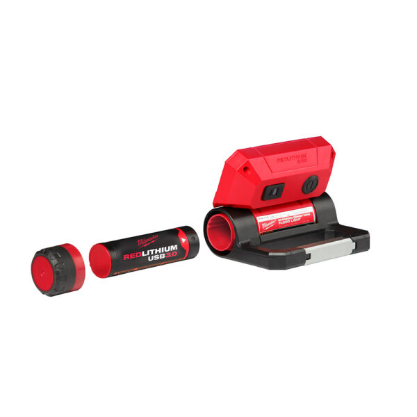 MILWAUKEE 2114-21 USB Rechargeable Rover Pivoting Flood Light 550 Lumens - Image 2