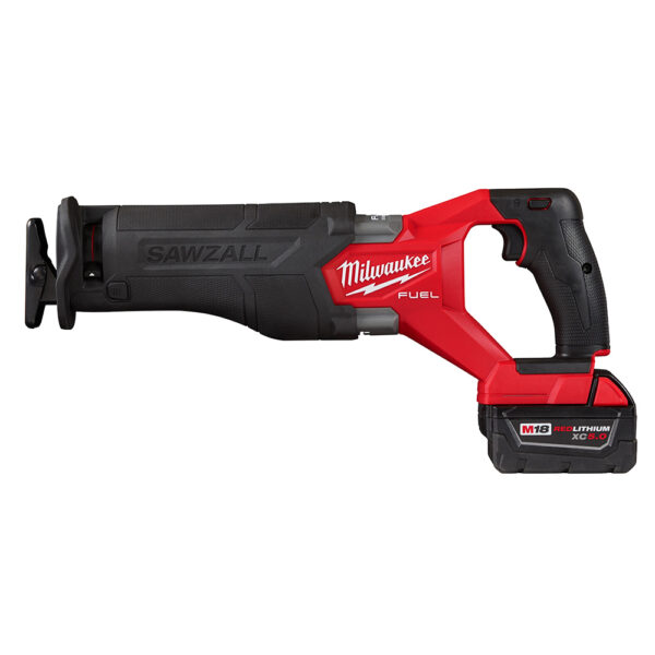 MILWAUKEE 2821-22 M18 Fuel SawZall Reciprocating Saw Kit - Image 2