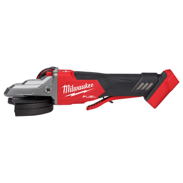 MILWAUKEE 2886-20 M18 FUEL 5" Flathead Braking Grinder, Paddle Switch No-Lock