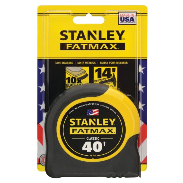 STANLEY 33-740L FatMax 40' Tape Measure