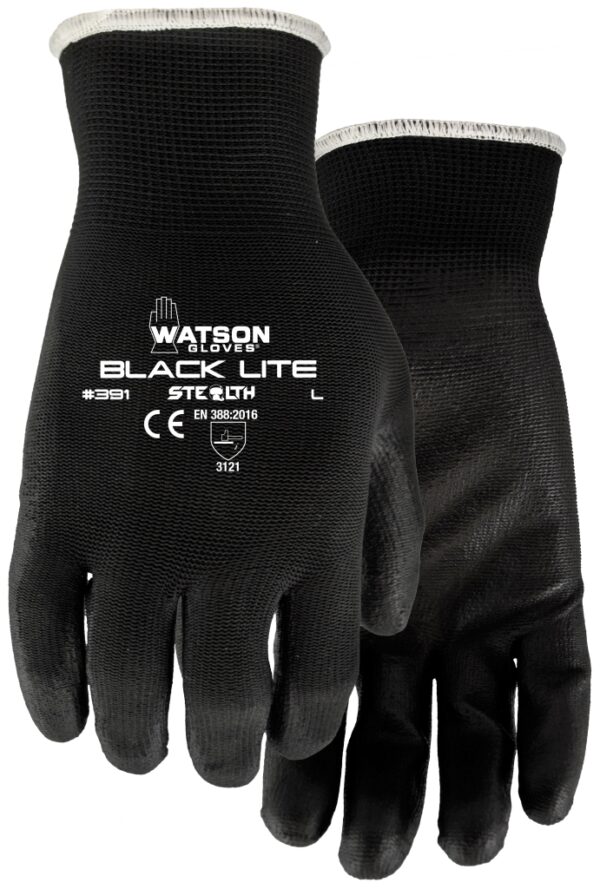 WATSON 391-L Glove Stealth Black Lite - Large