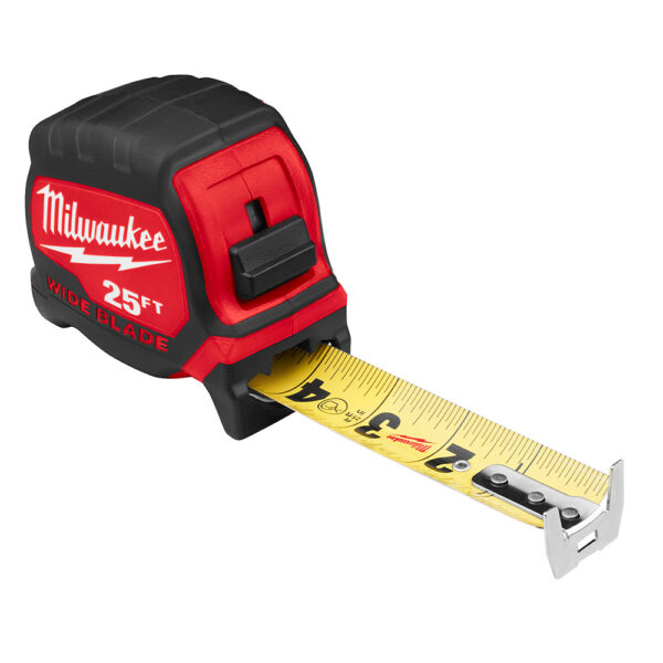 MILWAUKEE 48-22-0225 25' Wide Blade Tape Measure - Image 2